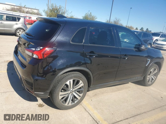2021 Mitsubishi Outlander Sport SE with VIN JA4APVAU6MU015769, listed as a Copart auction lot 79435574 with 57,377 mi miles and Salvage Title. Bid and sale history available at carsss.com. Image 3.