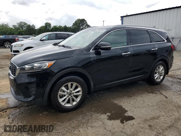 2019 Kia Sorento L with VIN 5XYPG4A37KG480352, listed as a Copart auction lot 53808985 with 111,816 mi miles and Clean Title. Bid and sale history available at carsss.com. Image 1.