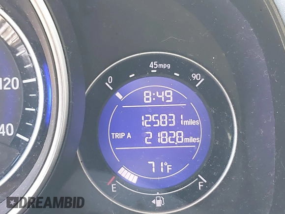2015 Honda Fit EX-L with VIN 3HGGK5H85FM747634, listed as a IAAI auction lot 41986394 with 125,831 mi miles and . Bid and sale history available at DreamBid. Image 14.