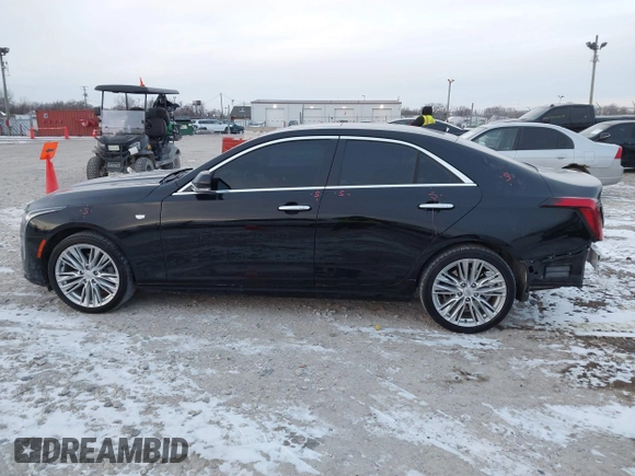 2023 Cadillac CT4 Premium Luxury with VIN 1G6DF5RK1P0108920, listed as a IAAI auction lot 41412309 with 14,113 mi miles and . Bid and sale history available at DreamBid. Image 14.
