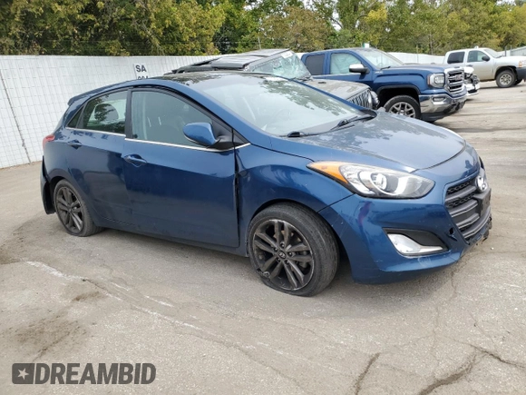2016 Hyundai Elantra GT with VIN KMHD35LH2GU292644, listed as a Copart auction lot 71421054 with 94,381 mi miles and Salvage Title. Bid and sale history available at carsss.com. Image 4.