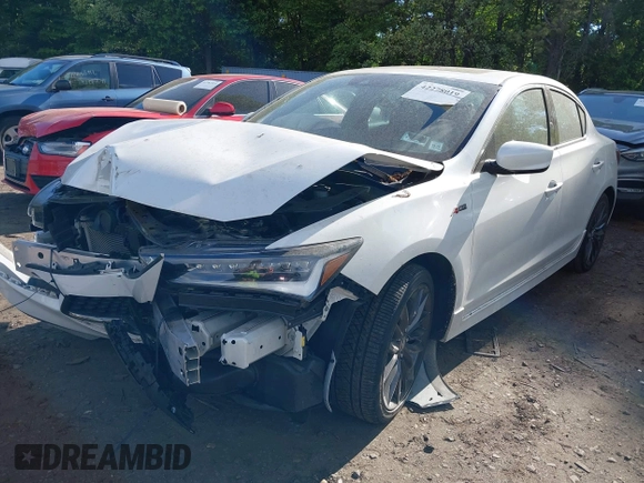 2022 Acura ILX Premium with VIN 19UDE2F82NA001049, listed as a IAAI auction lot 42278019 with 30,804 mi miles and . Bid and sale history available at DreamBid. Image 2.