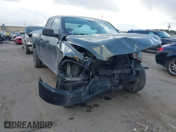 2021 Ram 1500 Tradesman with VIN 1C6RR6FG4MS569116, listed as a IAAI auction lot 41510076 with 80,168 mi miles and . Bid and sale history available at DreamBid. Image 1.