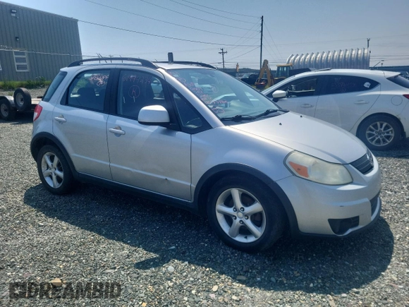 2009 Suzuki SX4 Man AWD with VIN JS2YB413196204559, listed as a Copart auction lot 61994234 with 180,757 mi miles and Salvage Title. Bid and sale history available at carsss.com. Image 4.