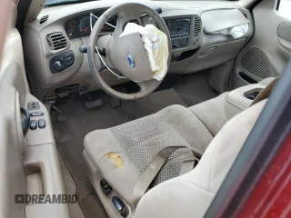 2003 Ford F-150 XL with VIN 1FTRX17W93NA02971, listed as a Copart auction lot 89216005 with 0 mi miles and Salvage Title. Bid and sale history available at carsss.com. Image 8.