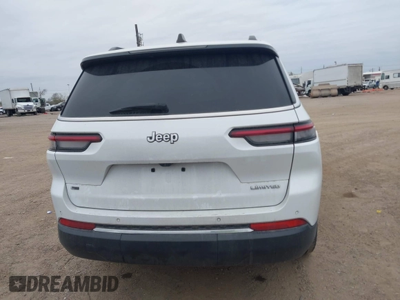 2022 Jeep Grand Cherokee Limited with VIN 1C4RJJBG6N8591674, listed as a IAAI auction lot 41274452 with 37,174 mi miles and . Bid and sale history available at DreamBid. Image 16.