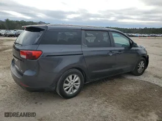 2015 Kia Sedona LX with VIN KNDMB5C11F6069492, listed as a Copart auction lot 86368644 with 144,690 mi miles and Salvage Title. Bid and sale history available at carsss.com. Image 3.