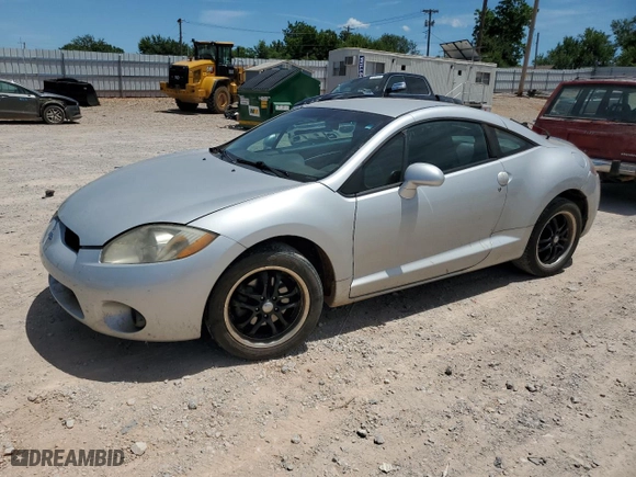 2006 Mitsubishi Eclipse GS with VIN 4A3AK24F46E037621, listed as a Copart auction lot 61295714 with 242,524 mi miles and Salvage Title. Bid and sale history available at carsss.com. Image 1.