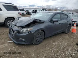 2014 Mazda Mazda3 i Sport with VIN JM1BM1U76E1198952, listed as a Copart auction lot 51755075 with 173,304 mi miles and Salvage Title. Bid and sale history available at carsss.com. Image 1.
