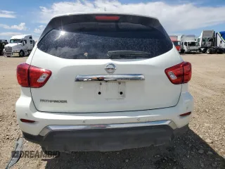 2020 Nissan Pathfinder S with VIN 5N1DR2AN8LC606481, listed as a Copart auction lot 57678925 with 61,108 mi miles and Salvage title. Bid and sale history available at DreamBid. Image 6.