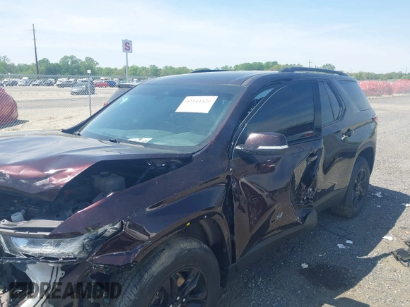 2022 Chevrolet Traverse LT Cloth z VIN 1GNEVGKW1NJ164383, wystawiony jako IAAI lot #42144426 z przebiegiem 50 391 mil mil oraz . Historia ofert i sprzedaży dostępna na DreamBid. Obrazek 6.