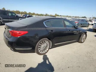 2015 Kia K900 Luxury z VIN KNALW4D4XF6022817, wystawiony jako Copart lot #75312294 z przebiegiem 106 055 mil mil oraz Tytuł czysty. Historia ofert i sprzedaży dostępna na DreamBid. Obrazek 3.
