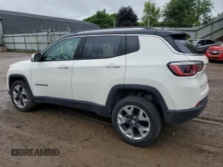 2019 Jeep Compass Limited with VIN 3C4NJDCB6KT656927, listed as a Copart auction lot 61335335 with 81,986 mi miles and Clean title. Bid and sale history available at DreamBid. Image 2.
