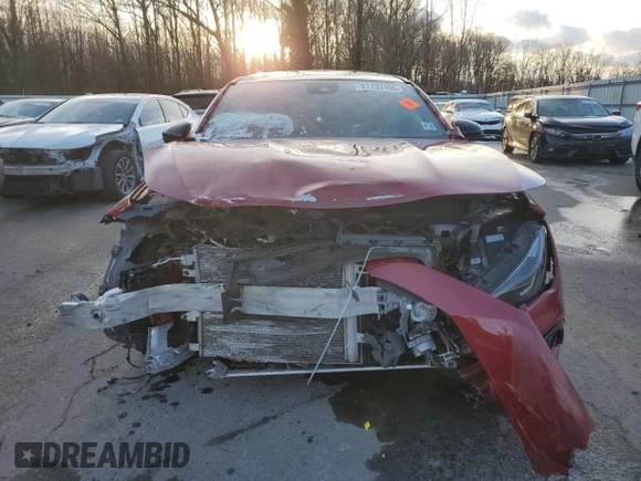 2022 Mercedes-Benz CLA 35 AMG with VIN W1K5J5BB4NN305922, listed as a Copart auction lot 87733195 with 27,247 mi miles and Salvage Title. Bid and sale history available at DreamBid. Image 5.