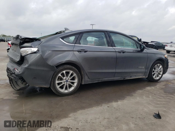 2019 Ford Fusion SE with VIN 3FA6P0LU8KR256531, listed as a Copart auction lot 44601243 with 65,642 mi miles and . Bid and sale history available at DreamBid. Image 3.