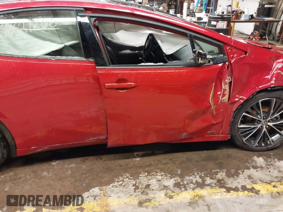2024 Toyota Prius LE with VIN JTDADABU8R3013976, listed as a IAAI auction lot 41621800 with 7,475 mi miles and . Bid and sale history available at DreamBid. Image 19.