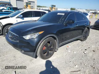 2010 Infiniti FX35 with VIN JN8AS1MW3AM856524, listed as a Copart auction lot 74830604 with 192,912 mi miles and Salvage Title. Bid and sale history available at carsss.com. Image 1.
