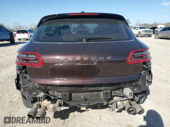 2015 Porsche Macan S with VIN WP1AB2A5XFLB58873, listed as a Copart auction lot 46491035 with 116,495 mi miles and Salvage title. Bid and sale history available at DreamBid. Image 6.