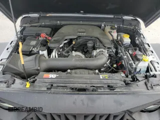 2020 Jeep Wrangler Unlimited Willys z VIN 1C4HJXDG5LW216718, wystawiony jako Copart lot #53144705 z przebiegiem 27 932 mil mil oraz Czysty tytuł • Clean title. Historia ofert i sprzedaży dostępna na DreamBid. Obrazek 12.