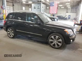 2011 Mercedes-Benz GLK 350 with VIN WDCGG8HB6BF649374, listed as a Copart auction lot 75798904 with 112,751 mi miles and Salvage Title. Bid and sale history available at DreamBid. Image 4.