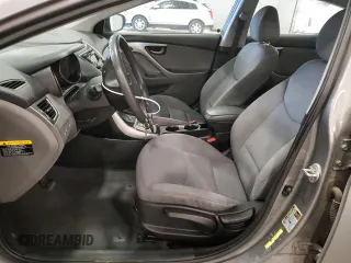 2013 Hyundai Elantra GLS with VIN 5NPDH4AEXDH390531, listed as a Copart auction lot 60147585 with 78,123 mi miles and Salvage title. Bid and sale history available at DreamBid. Image 7.