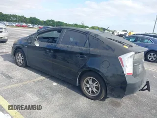 2011 Toyota Prius I with VIN JTDKN3DU4B1463121, listed as a IAAI auction lot 42057548 with 242,575 mi miles. Bid and sale history available at carsss.com. Image 3.