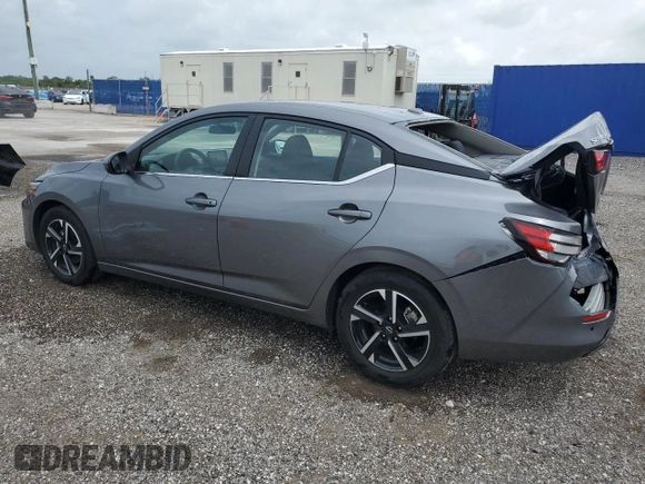 2024 Nissan Sentra SV with VIN 3N1AB8CV3RY354430, listed as a Copart auction lot 62773345 with 19,311 mi miles and Non repairable. Bid and sale history available at DreamBid. Image 2.