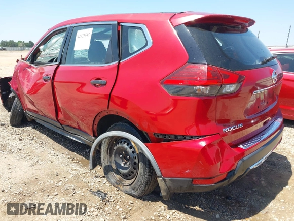 2017 Nissan Rogue SL with VIN JN8AT2MT4HW406405, listed as a IAAI auction lot 42023543 with 30,864 mi miles and . Bid and sale history available at DreamBid. Image 3.