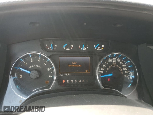 2013 Ford F-150 XL with VIN 1FTFX1ETXDKE12547, listed as a Copart auction lot 63470185 with 123,751 mi miles and Clean title. Bid and sale history available at DreamBid. Image 9.