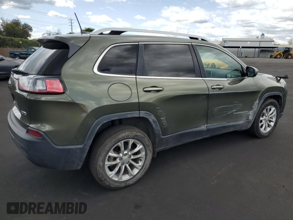 2019 Jeep Cherokee Latitude with VIN 1C4PJLCB9KD145320, listed as a Copart auction lot 51691755 with 87,867 mi miles and Salvage Title. Bid and sale history available at DreamBid. Image 3.