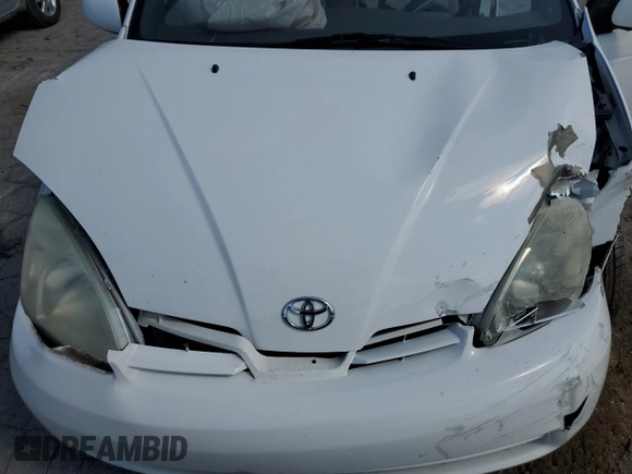 2002 Toyota Prius with VIN JT2BK12UX20061585, listed as a Copart auction lot 71893604 with 201,111 mi miles and Salvage Title. Bid and sale history available at carsss.com. Image 12.