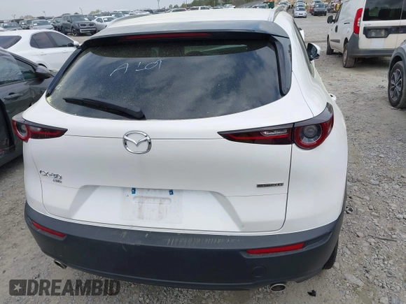 2025 Mazda CX-30 S Preferred with VIN 3MVDMBCMXSM776179, listed as a IAAI auction lot 41931552 with 9,440 mi miles and . Bid and sale history available at carsss.com. Image 16.