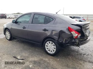 2015 Nissan Versa SV with VIN 3N1CN7AP0FL879386, listed as a Copart auction lot 57964685 with 119,321 mi miles and Salvage title. Bid and sale history available at DreamBid. Image 2.