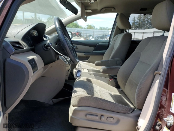 2015 Honda Odyssey EX with VIN 5FNRL5H47FB091037, listed as a Copart auction lot 51709465 with 183,096 mi miles and Salvage Title. Bid and sale history available at carsss.com. Image 7.