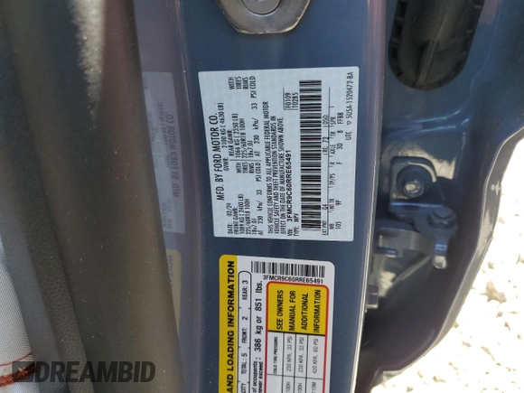 2024 Ford Bronco Sport Outer Banks with VIN 3FMCR9C60RRE65491, listed as a Copart auction lot 58210735 with 6,723 mi miles and Salvage title. Bid and sale history available at DreamBid. Image 13.