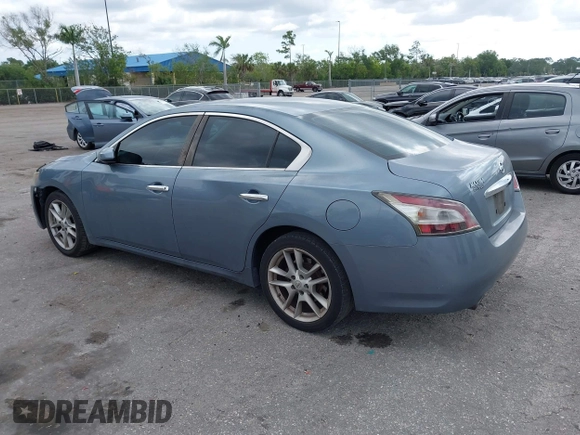 2012 Nissan Maxima SV with VIN 1N4AA5AP3CC810600, listed as a IAAI auction lot 42075754 with 118,537 mi miles and . Bid and sale history available at DreamBid. Image 3.
