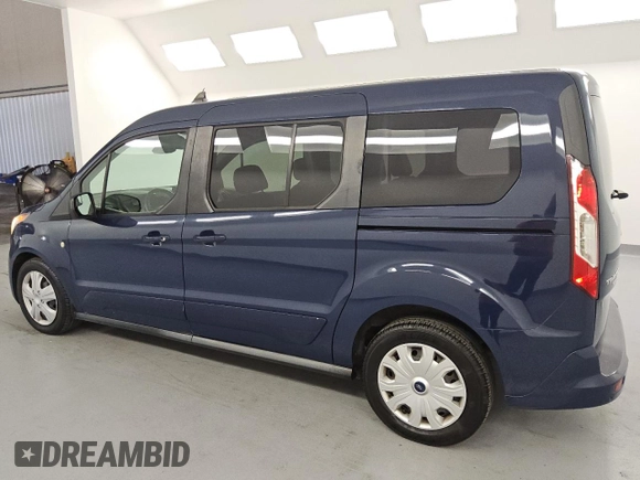 2019 Ford Transit Connect XLT with VIN NM0GE9F28K1392152, listed as a Copart auction lot 56197185 with 109,409 mi miles and Clean title. Bid and sale history available at DreamBid. Image 2.