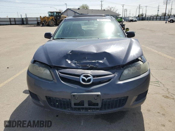 2007 Mazda Mazda6 s Touring with VIN 1YVHP80DX75M44560, listed as a Copart auction lot 52351935 with 192,827 mi miles and Salvage Title. Bid and sale history available at carsss.com. Image 5.