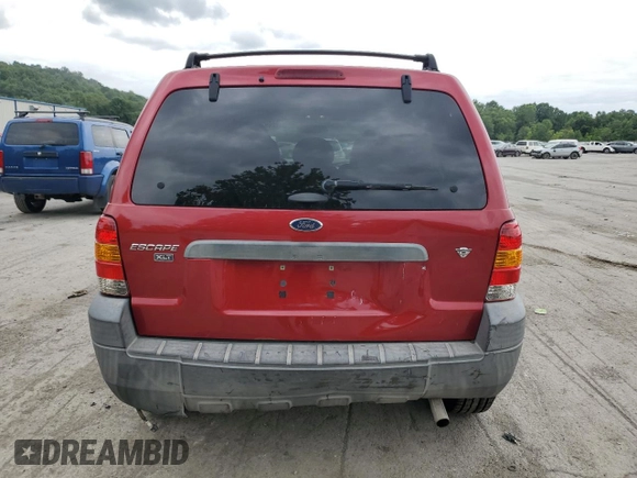 2007 Ford Escape XLT with VIN 1FMCU93187KA75792, listed as a Copart auction lot 62697334 with 97,339 mi miles and Salvage Title. Bid and sale history available at carsss.com. Image 6.