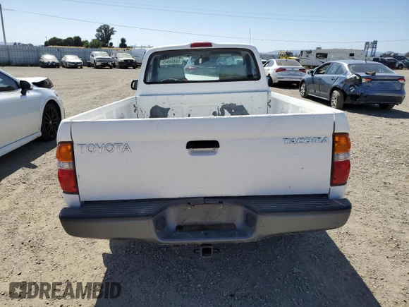 2002 Toyota Tacoma with VIN 5TENL42N22Z097170, listed as a Copart auction lot 58804945 with 103,290 mi miles and Salvage title. Bid and sale history available at DreamBid. Image 6.