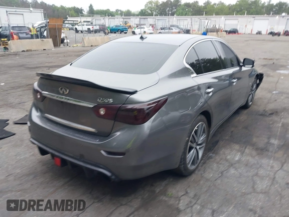 2017 Infiniti Q50 Premium with VIN JN1EV7AP5HM730036, listed as a IAAI auction lot 42477106 with 72,014 mi miles and . Bid and sale history available at DreamBid. Image 4.