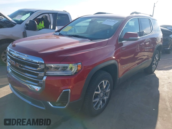 2023 GMC Acadia SLT with VIN 1GKKNML45PZ116398, listed as a IAAI auction lot 41317350 with 45,628 mi miles and . Bid and sale history available at DreamBid. Image 17.