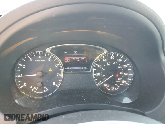 2017 Nissan Altima SR with VIN 1N4AL3APXHN311478, listed as a Copart auction lot 50553625 with 164,954 mi miles and Salvage Title. Bid and sale history available at DreamBid. Image 9.