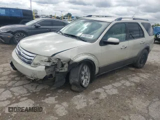 2008 Ford Taurus X SEL z VIN 1FMDK02W58GA14293, wystawiony jako Copart lot #57664585 z przebiegiem 145 529 mil mil oraz Szkoda całkowita • Salvage title. Historia ofert i sprzedaży dostępna na DreamBid. Obrazek 1.
