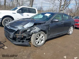 2011 Kia Optima EX with VIN KNAGN4A75B5156895, listed as a IAAI auction lot 41729991 with 151,348 mi miles. Bid and sale history available at carsss.com. Image 17.