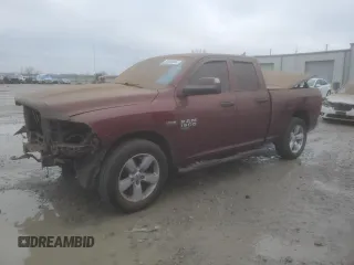 2021 Ram 1500 Tradesman with VIN 1C6RR7FT9MS512655, listed as a Copart auction lot 84859844 with 83,765 mi miles and Salvage title. Bid and sale history available at DreamBid. Image 1.