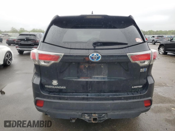 2014 Toyota Highlander Limited z VIN 5TDDCRFHXES005737, wystawiony jako Copart lot #58211295 z przebiegiem 168 401 mil mil oraz Szkoda całkowita • Salvage title. Historia ofert i sprzedaży dostępna na DreamBid. Obrazek 6.