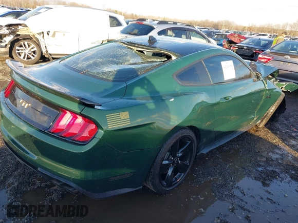 2022 Ford Mustang GT with VIN 1FA6P8CFXN5113099, listed as a IAAI auction lot 41243998 with 9,475 mi miles and . Bid and sale history available at DreamBid. Image 4.