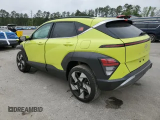 2024 Hyundai Kona Limited с VIN KM8HECA31RU117831, выставлен на аукционе Copart как лот 51421175 с пробегом Не указан миль и Списание • Salvage title. История ставок и продаж доступна на DreamBid. Изображение 2.