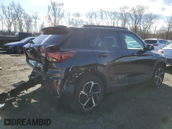 2022 Chevrolet TrailBlazer RS with VIN KL79MTSL7NB085500, listed as a Copart auction lot 44528984 with 12,195 mi miles and . Bid and sale history available at DreamBid. Image 3.